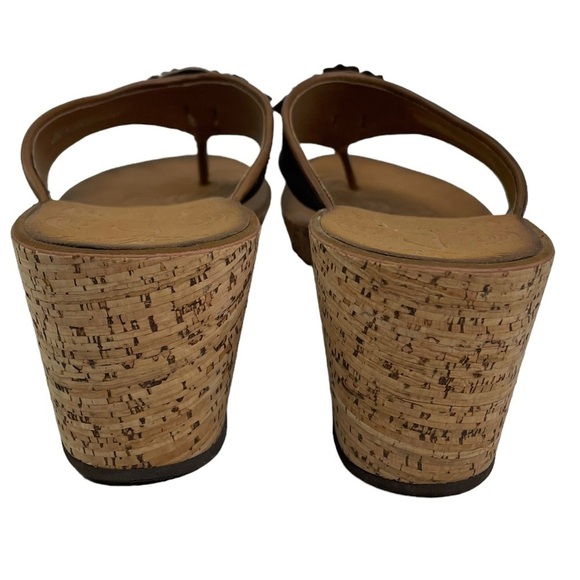 Clarks Women’s Cork Wedge Sandals - Picture 5 of 9